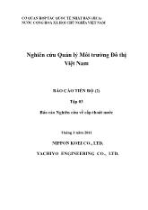 Báo cáo Nghiên cứu Quản lý Môi trường Đô thị Việt Nam