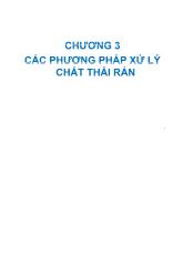 Các phương pháp xử lý chất thải rắn theo phương pháp nhiệt