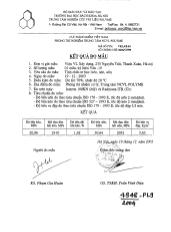 Đề tài Hiện trạng phát sinh và thu gom rác thải trên địa bàn quận Hoàn Kiếm đề xuất mô hình phân loại rác thải tại nguồn