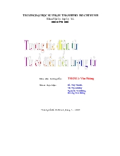Đề tài Tương tác điện từ - Từ cổ điển đến lượng tử