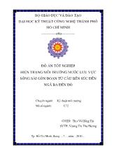 Đồ án Hiện trạng chất lượng nước trên lưu vực sông Sài Gòn đoạn từ cầu Bến Súc đến Ngã Ba Đèn Đỏ