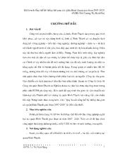 Đồ án Quy hoạch tổng thể hệ thống thu gom rác quận Bình Thạnh giai đoạn 2007-2020