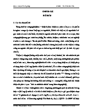 Khóa luận Nghiên cứu sử dụng cây cỏ Năng Tương (Scripus littoralis schrab) để xử lý nước thải đầu ra ở Khu công nghiệp Tân Bình đạt loại A QCVN 24-2009