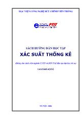 Sách hướng dẫn học tập xác suất thống kê