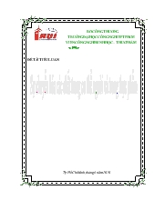 Đề tài Sự chuyển hóa của các chất trong cơ thể người và trong thực phẩm
