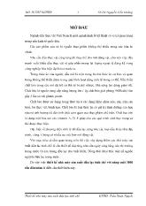 Thiết kế nhà máy sản xuất dầu lạc tinh chế năng suất 3000 tấn - Năm