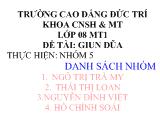 Đề tài Giun đũa