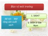 Đề tài Mở rộng sản xuất sạch