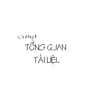 Luận văn Bước đầu nghiên cứu một số đặc điểm sinh lý hóa và giá trị dinh dưỡng của trùn biển (Sipunculus nudus)