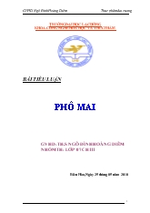 Qui trình sản xuất pho mai