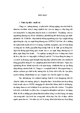 Đề tài Nâng cao chất lượng tín dụng tại Ngân hàng Nông nghiệp và phát triển nông thôn - Chi nhánh Nam Hà Nội, thực trạng và giải pháp