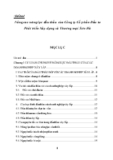 Đề tài Nâng cao năng lực đấu thầu của Công ty Cổ phần Đầu tư Phát triển Xây dựng và Thương mại Sơn Hà