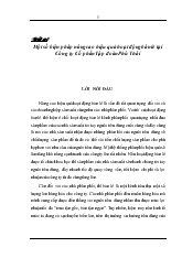 Một số biện pháp nâng cao hiệu quả hoạt động bán lẻ tại Công ty Cổ phần Tập đoàn Phú Thái