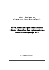 Đẩy mạnh hoạt động thông tin với việc cải cách nền hành chính quốc gia trong giai đoạn hiện nay