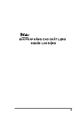 Đề tài Giải pháp nâng cao chất lượng nguồn lao động
