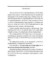 Mở rộng tín dụng đối với doanh nghiệp vừa và nhỏ tại Sở giao dịch ngân hàng Ngoại Thương Việt Nam