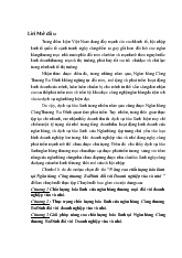 Nâng cao chất lượng bảo lãnh tại ngân hàng công thương ba đình đối với doanh nghiệp vừa và nhỏ