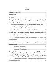 Nâng cao chất lượng cho vay trung và dài hạn tại Ngân hàng Nông nghiệp và Phát triển Nông thôn Hà Nội
