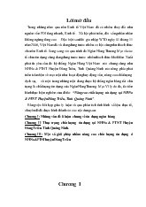 Nâng cao chất lượng tín dụng ở ngân hàng nông nghiệp và phát triển nông thôn Huyện Đông Triều, Tỉnh Quảng Ninh
