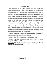 Nâng cao chất lượng tín dụng tại ngân hàng nông nghiệp và phát triển nông thôn Huyện Đông Triều, Tỉnh Quảng Ninh