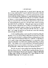 Nâng cao chất lượng tín dụng trung và dài hạn tại Ngân hàng thương mại cổ phần Ngoại Thương Việt Nam, Chi nhánh Thăng Long