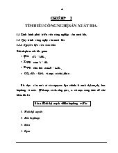 Tìm hiểu công nghệ sản xuất bia