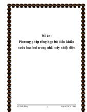 Đồ án Phương pháp tổng hợp bộ điều khiển nước bao hơi trong nhà máy nhiệt điện