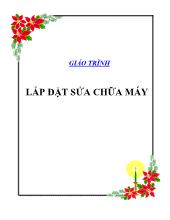 Giáo trình lắp đặt sửa chữa máy