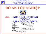 Đề tài Khảo sát hệ thống tăng áp trên động cơ 490zl