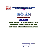 Đề tài Tính toán thiết kế hệ thống xử lý nước chua phèn khu vực đồng bằng sông Cửu Long với công suất 1000 m3/ngày đêm