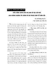 Điều chỉnh chính sách an sinh xã hội của Đức sau khủng hoảng tài chính và suy thoái kinh tế toàn cầu