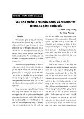 Văn hóa quản lý phương Đông và phương Tây: Những so sánh bước đầu