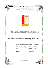 Đề tài Quá trình cracking xúc tác