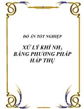 Đồ án Xử lý khí nh3 bằng phương pháp hấp thụ