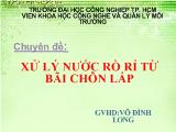 Chuyên đề Xử lý nước rò rỉ từ bãi chôn lấp