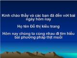 Phương pháp thịt muối