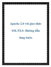 Apache 2.0 với giao thức SSL/TLS: Hướng dẫn từng bước
