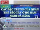 Các đặc trưng của quần thể bèo tây ở hồ hàm nghi Đà Nẵng