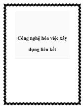 Công nghệ hóa việc xây dựng liên kết