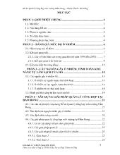 Đề án Quản lý tổng hợp môi trường Đầm Rong - Thuận Phước, Đà Nẵng