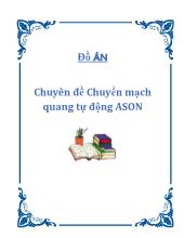 Đồ án Chuyển mạch quang tự động ASON