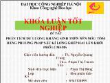 Khóa luận Phân tích dư lượng kháng sinh trên nền mẫu tôm bằng phương pháp sắc kí lỏng ghép hai lần khối phổ LCMSMS