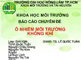 Ô nhiễm môi trường không khí