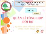 Quản lí tổng hợp đới bờ