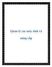 Quản lý các máy tính và nâng cấp