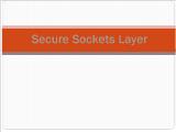 Secure Sockets Layer - Bảo mật trong mô hình TCP/IP