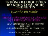 Đề tài Thuật toán nhánh và cân cài đặt trên cây nhị phân