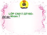 Đề tài Tìm hiểu hệ thống thông tin quản lý thư viện của thư viện quốc gia Việt Nam