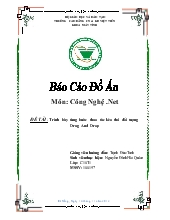 Đề tài Trình bày từng bước thao tác kéo thả đối tượng Drag And Drop