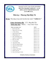 Thƣơng Mại Điện Tử - Xây dựng trang web karaoke trực tuyến “ kahat.vn ”